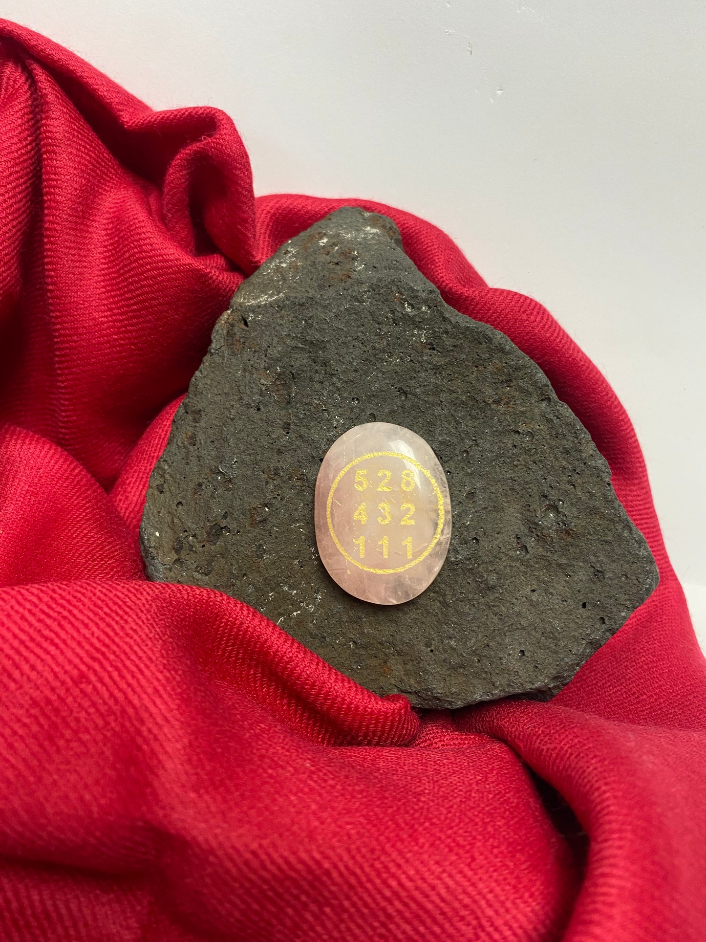 Rose Quartz Coin